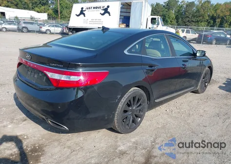 2014 Hyundai Azera Limited z USA, uszkodzony, nr VIN KMHFH4JG4EA340903